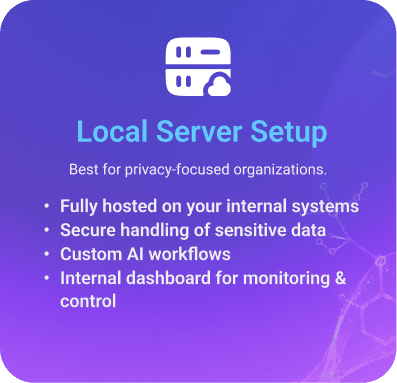 Local Server SetupNew
