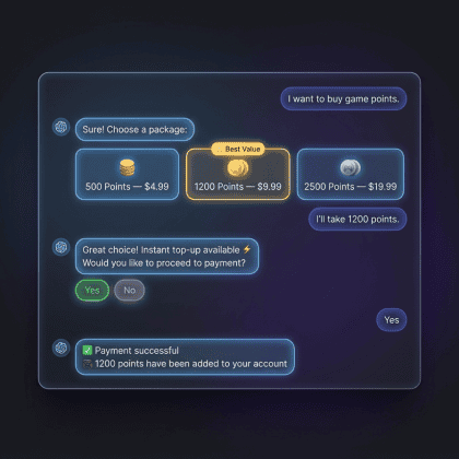 Shop asst chatbot 3