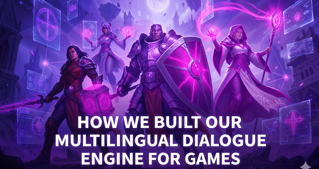 How We Built Our Multilingual Dialogue Engine for Games